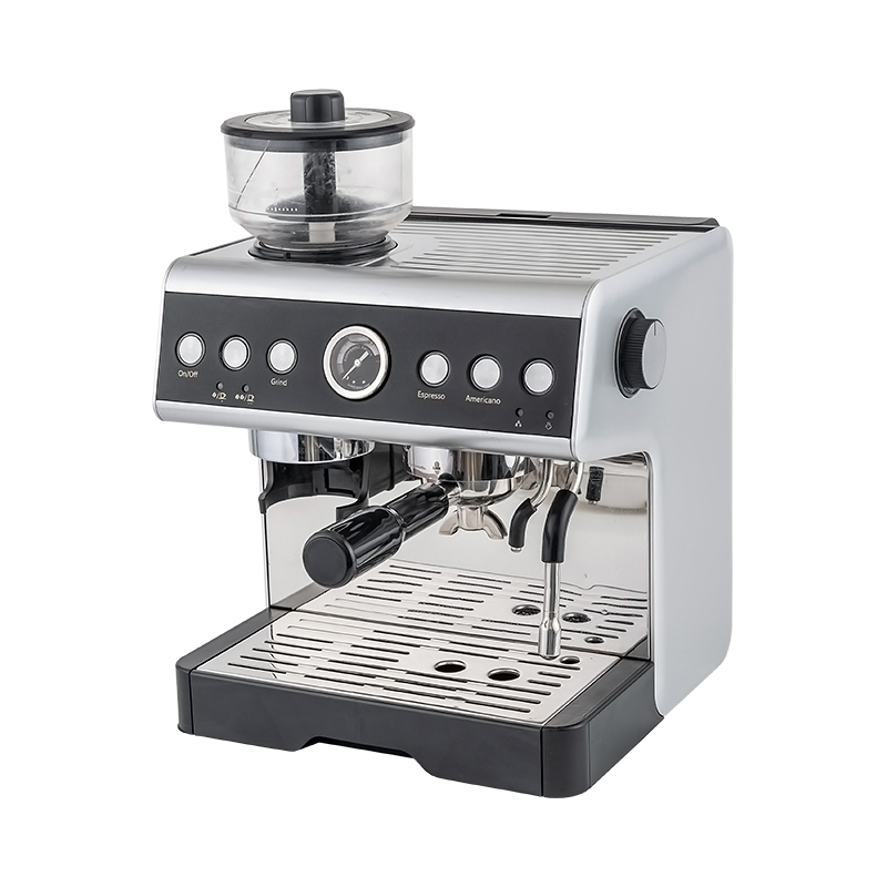 GGM-18 halvautomatisk espressomaskin med kvern